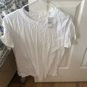 LOFT Crisp White Tee